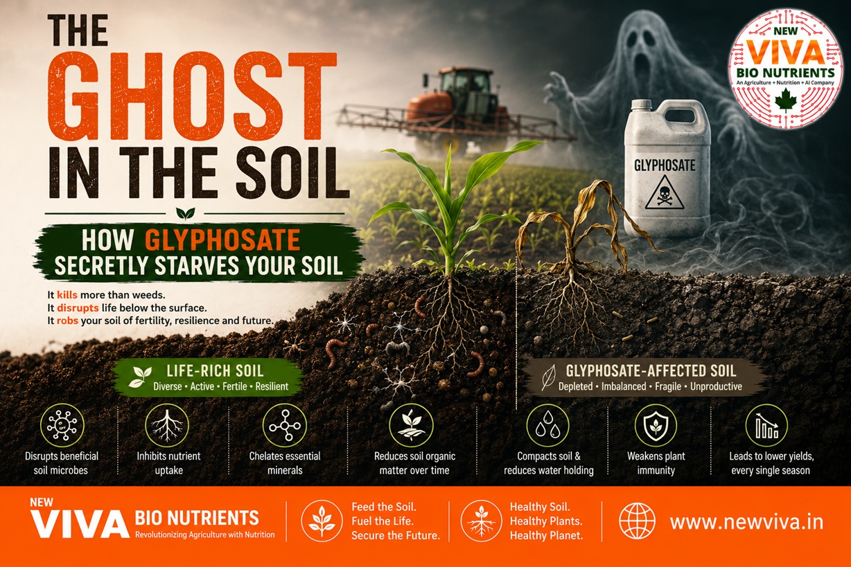VV-030: The Ghost in the Soil — How Glyphosate Secretly Starves Your Soil