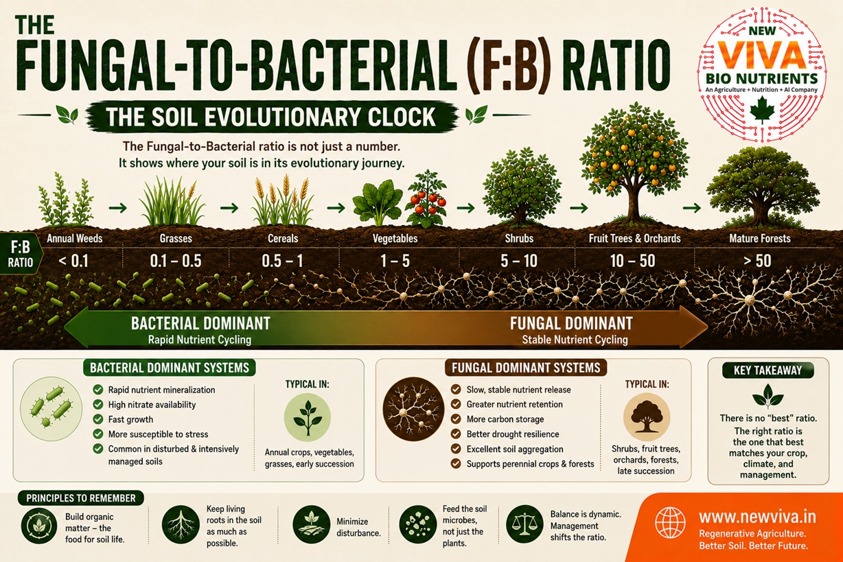 VV-029: The Fungal-to-Bacterial (F:B) Ratio — The Soil Evolutionary Clock