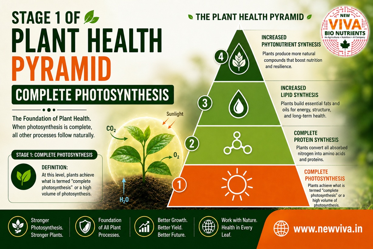 WA-013: Stage 1 of Plant Health Pyramid — Complete Photosynthesis